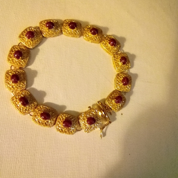 Ruby bracelet - Picture 5 of 9